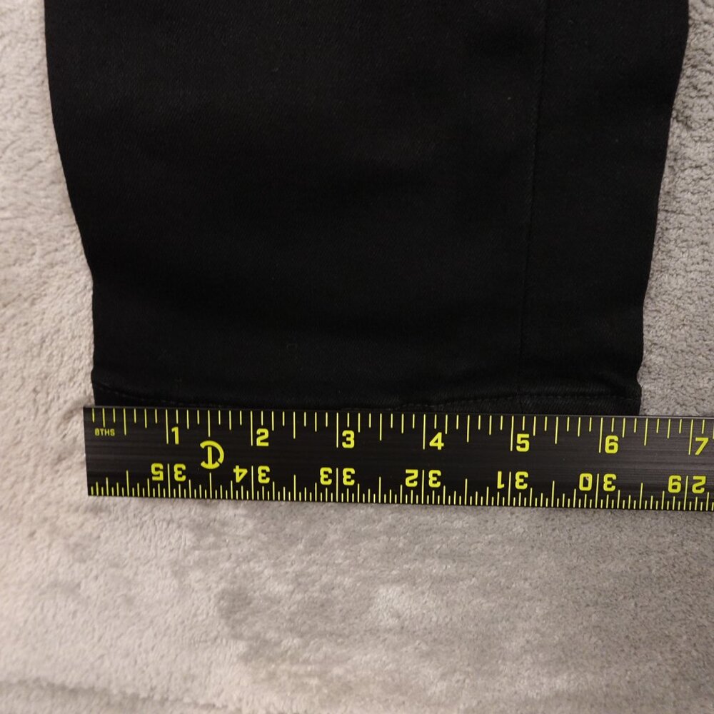 PAIGE Jeans Lennox Slim Fit Men's Size 33 Black Shadow Made in USA - Picture 8 of 14